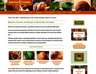 superfoods-for-superhealth.com screenshot