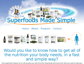 superfoodsmadesimple.com screenshot