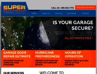 supergaragedoors.com screenshot