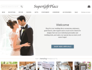 supergiftplace.weddingstar.com screenshot