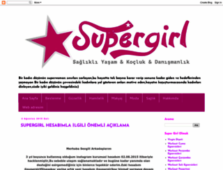 supergirlolmak.blogspot.com screenshot