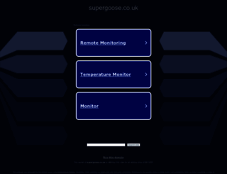 supergoose.co.uk screenshot