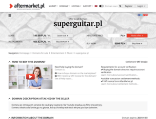 superguitar.pl screenshot