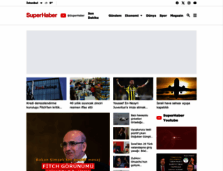 superhaber.com screenshot