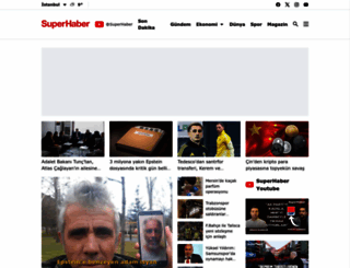 superhaber.tv screenshot
