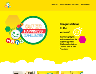 superhappinesschallenge.com screenshot