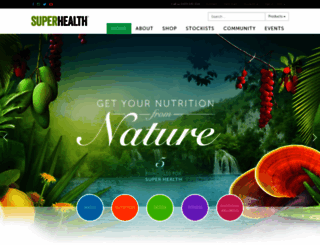 superhealth.com.au screenshot