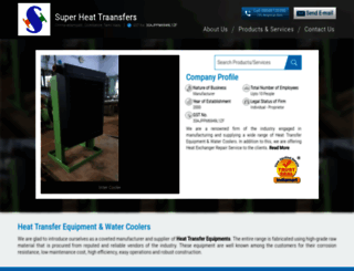 superheattraansfers.com screenshot