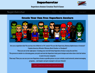 superherotar.framiq.com screenshot
