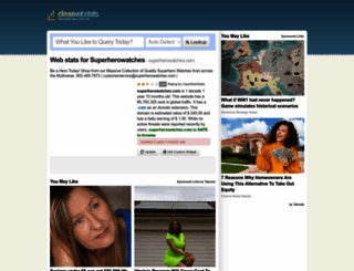 superherowatches.com.clearwebstats.com screenshot
