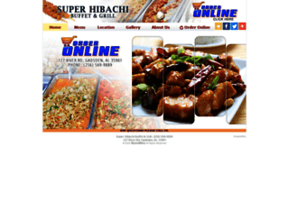 superhibachi.com screenshot