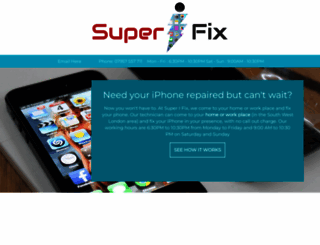 superifix.co.uk screenshot