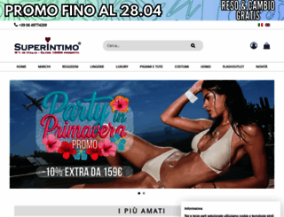 superintimo.it screenshot