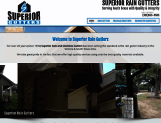 superior-gutters.com screenshot