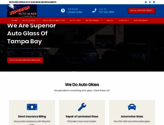 superiorautoglassoftampabay.com screenshot