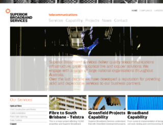 superiorbroadbandservices.com.au screenshot