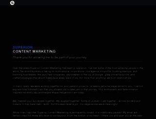 superiorcontentmarketing.com screenshot