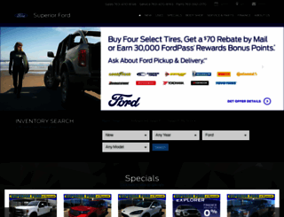 superiorford.com screenshot