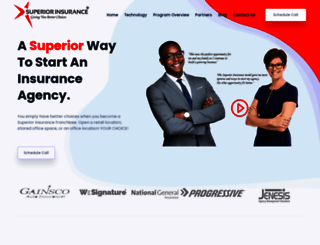 superiorinsurancefranchise.com screenshot
