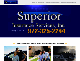 superiorinsuranceinc.com screenshot