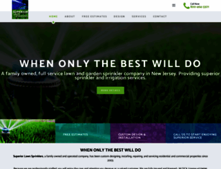 superiorlawnsprinklers.com screenshot