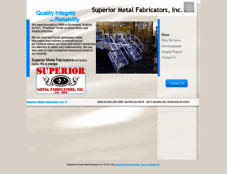 superiormetalfabinc.com screenshot