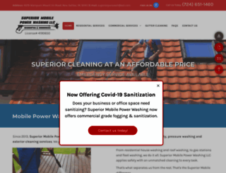 superiormobilepowerwashing.com screenshot