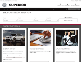 superiornissan.com screenshot