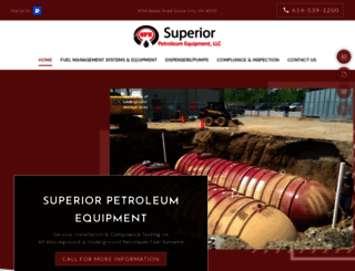 superiorpetroleumequipment.com screenshot
