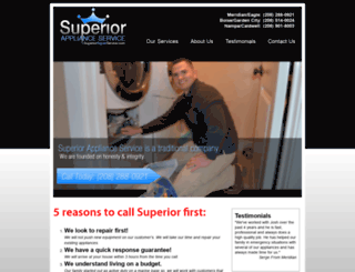 superiorrepairservice.com screenshot