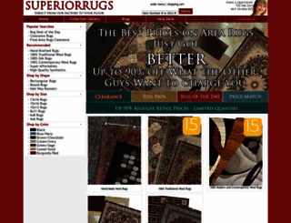 superiorrugs.com screenshot