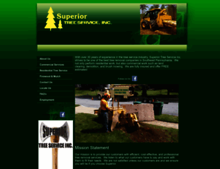 superiortreeinc.com screenshot