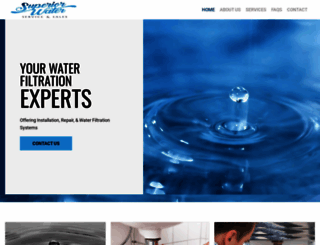 superiorwaterservice.net screenshot