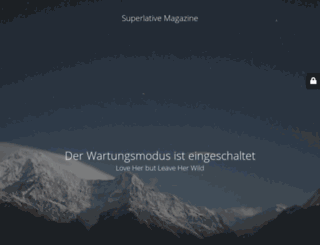 superlative-magazine.de screenshot
