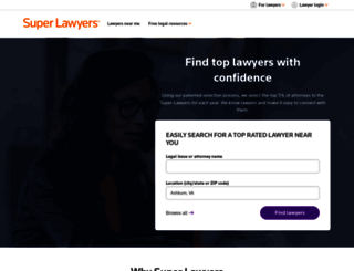 superlawyers.com screenshot