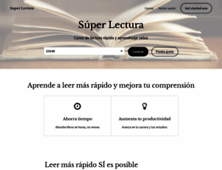 superlectura.com screenshot