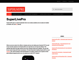 superliveproforpc.com screenshot