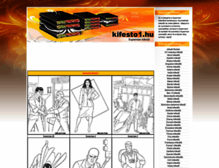 superman-kifestok.kifesto1.hu screenshot