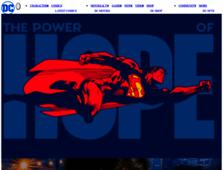 superman.com screenshot