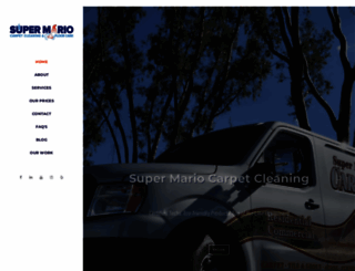 supermariocarpetcleaning.com screenshot