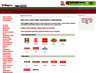 supermarket.shopy.cz screenshot