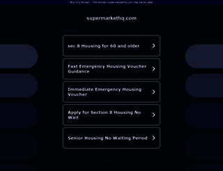 supermarkethq.com screenshot