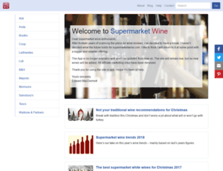 supermarketwine.com screenshot
