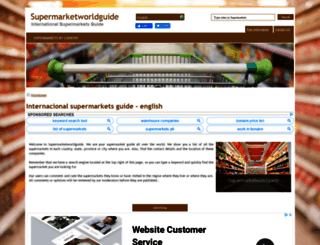 supermarketworldguide.com screenshot
