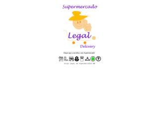 supermercadolegal.com.br screenshot