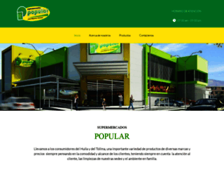 supermercadospopular.net screenshot