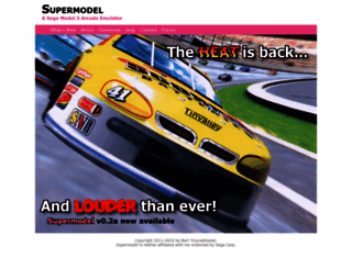 supermodel3.com screenshot