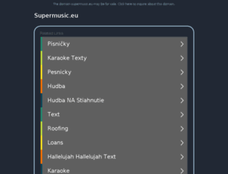 supermusic.eu screenshot