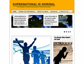 supernaturalisnormal.com screenshot
