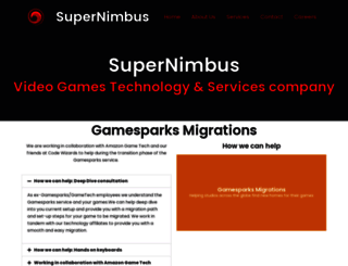 supernimbus.com screenshot